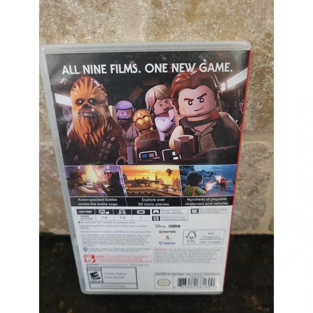 LEGO Star Wars Skywalker Saga (Nintendo Switch, 2022) Game Tested (Code Used)